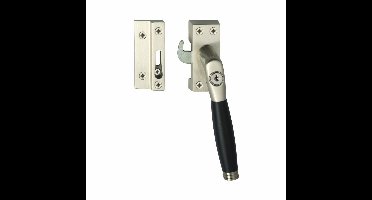 Intersteel Raamsluiting rechts Ton 222 SKG1 afsluitbaar - nikkel mat/ebbenhout
