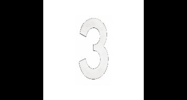 Intersteel Huiscijfer 150mm - RVS