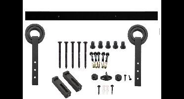 Intersteel Schuifdeursysteem Modern - mat zwart