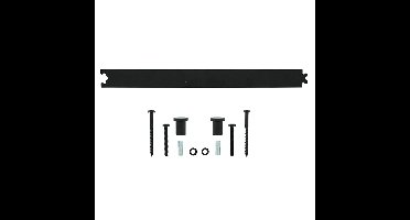 Intersteel Tussenrail 45cm tbv schuifdeursysteem - mat zwart