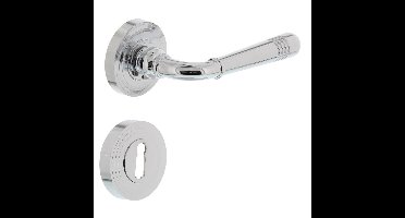 Intersteel Deurkruk Helena op rozet met sleutelrozetten - chroom