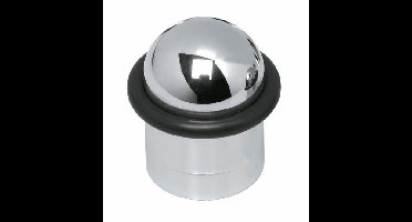 Intersteel Deurstop met ring - chroom
