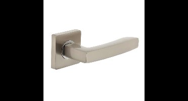 Intersteel Deurkruk Dean op vierkant rozet - nikkel mat