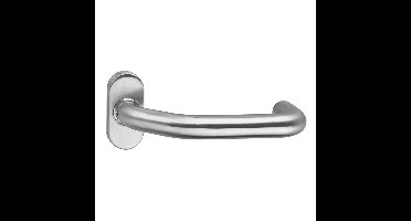 Intersteel Deurkruk Verkropt op rozet - RVS