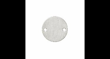 Intersteel Afdekrozet plat 50x2mm - RVS