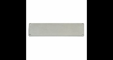 Intersteel Deurplaat 330x80mm RVS