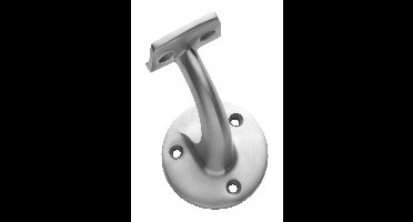 Intersteel Leuninghouder opschroevend hol zadel - RVS