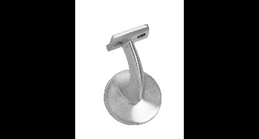 Intersteel Leuninghouder blind hol zadel - RVS