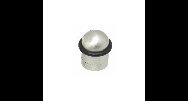 Intersteel Deurstop met ring - nikkel mat