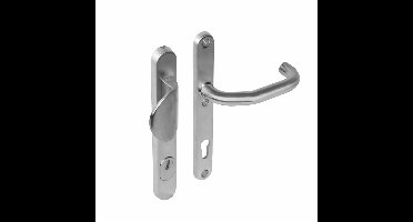 Intersteel Veiligheidsbeslag SKG3 smal ovaal greep/kruk PC92mm met kerntrekbeveiliging - RVS