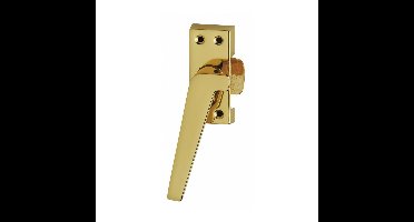 Intersteel Raamsluiting links met nok - messing gelakt