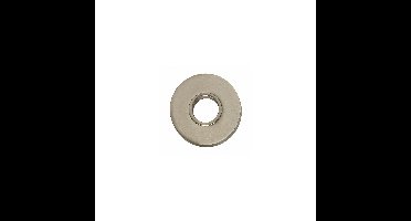 Intersteel Rozet verdekt 50x8mm - nikkel mat