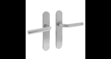 Intersteel Deurkruk Recht op blind schild - RVS