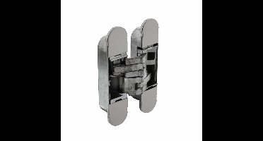 Intersteel Deurscharnier onzichtbaar 130x30mm zamak - nikkel