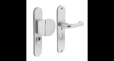 Intersteel Veiligheidsbeslag SKG3 greep/kruk PC55mm met kerntrekbeveiliging - aluminium