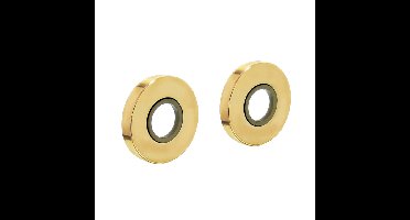 Intersteel Rozet verdekt 49x7mm - messing ongelakt