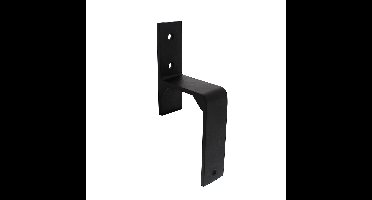 Intersteel Set van 5 wandsteunen tbv schuifdeursysteem - mat zwart