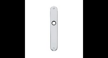 Intersteel Langschild ovaal blind chroom