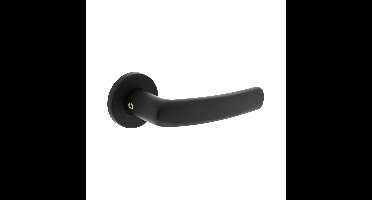 Intersteel Deurkruk Denham op rozet - aluminium/zwart