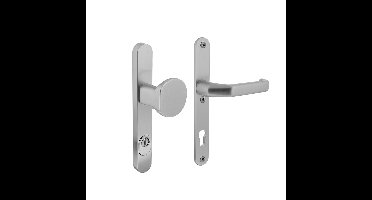 Intersteel Veiligheidsbeslag SKG3 smal greep/kruk PC92mm kerntrekbeveiliging - aluminium