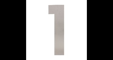 Intersteel XXL huiscijfer 50 cm hoog - RVS