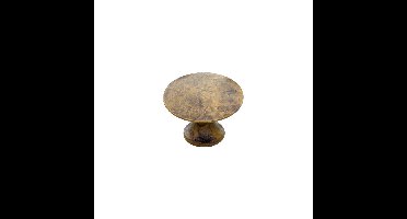 Intersteel Meubelknop glad ø30mm - messing antiek