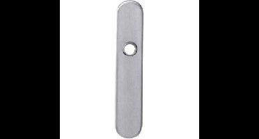 Intersteel Schild met toilet-/badkamersluiting 63/8mm - RVS