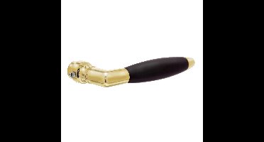 Intersteel Deurkruk Marloes - messing gelakt/ebbenhout