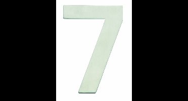 Intersteel Huiscijfer breed model 150x2mm - RVS