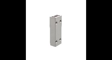 P&E P+E Veiligheidsespagnolet sluitkast - aluminiumgrijs F1