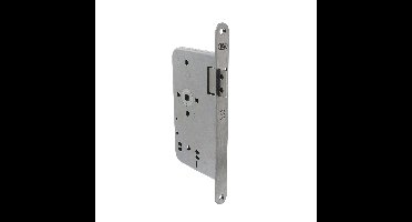 P&E P+E Loopslot DIN rechts met rvs geborstelde voorplaat 235x20mm