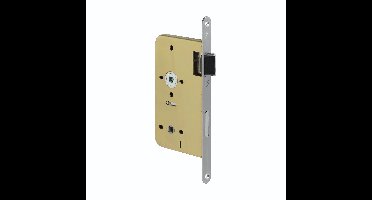 P&E P+E Vrij- en bezetslot WC72mm DIN rechts met rvs geborstelde voorplaat 235x20mm