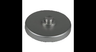 AMI AMI beldrukker rond - aluminium