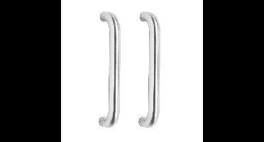 Intersteel Deurgrepen per paar U-vorm 425x70x25 HoH 400mm - RVS