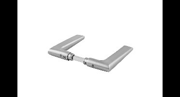 P&E P+E Deurkruk 8mm Wing-model 20mm 125x50mm RVS geborsteld