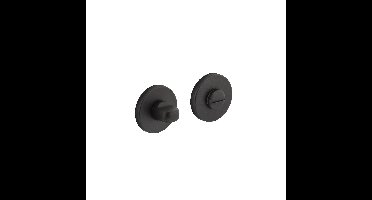 Intersteel Rozet met toilet-/badkamersluiting ø51x5mm - grijs