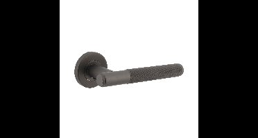 Intersteel Deurkruk Rombo op rozet ø53x8 - antraciet