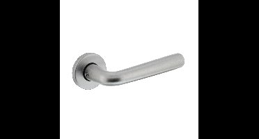 Intersteel Deurkruk Conisch op rozet - aluminium