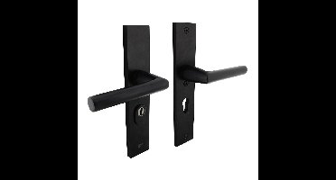 Intersteel Veiligheidsbeslag SKG3 achterdeur PC55mm met kerntrekbeveiliging - aluminium/zwart