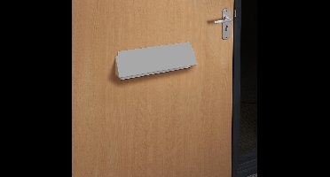 Secumax brievenbusbeveiliger - zilvergrijs