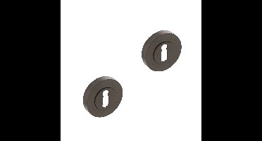 Intersteel sleutelrozetten verdekt 52x10mm - antraciet