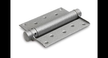 DX Bommer scharnier enkelwerkend 33/125 mm deurdikte 30-35 mm - zilvergrijs