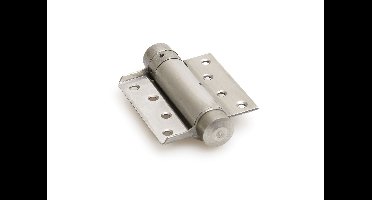 DX Bommer scharnier enkelwerkend 30/100 mm deurdikte 25-30 mm - blank verzinkt