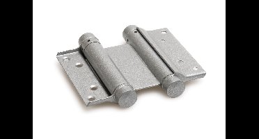 DX Bommer scharnier dubbelwerkend 39/175 mm deurdikte 40-45 mm - zilvergrijs