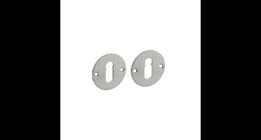 Intersteel rozetten met sleutelgat 42x2mm - RVS