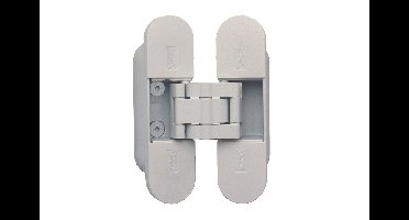 DX Onzichtbaar scharnier 3D verstelbaar 111x29 mm - wit