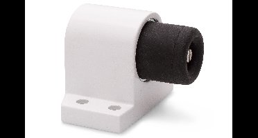 DX Deurstopper Robusto vloermodel met geveerde stootbuffer - wit
