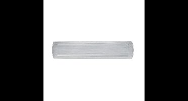 AXA AXA Curve Plus briefplaat - aluminium geslepen