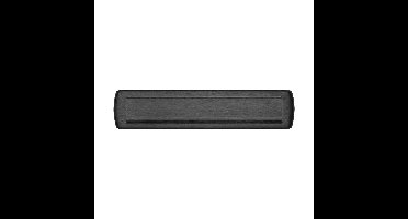 AXA AXA Curve Plus briefplaat - aluminium/zwart geslepen