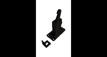 DX Deurvastzetter HD wandmodel - zwart